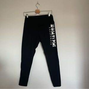 Hollis get Black Floral Ultra High Rise Leggings